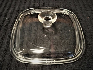 Tapa de vidrio Petite Pan Pyrex P-41-GC para cazuelas Corning Ware P-41-B y P-43-B  - Imagen 1 de 3