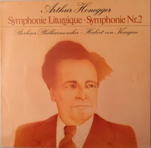 HONEGGER - KARAJAN - BPO - SYMPHONIE LITURGIQUE & NO 2 - EX LIBRIS LP - Imagen 1 de 3