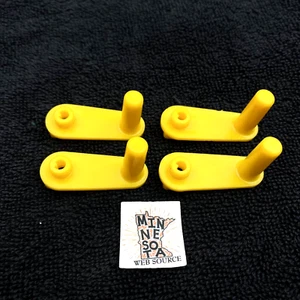 4 Vtg Construx Crank Handle Yellow - Fisher Price Replacement Parts - Picture 1 of 2