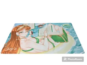 ARG State Championship Play Mat CHAMPION Green Swimsuit RARE Top 8 - Picture 1 of 13