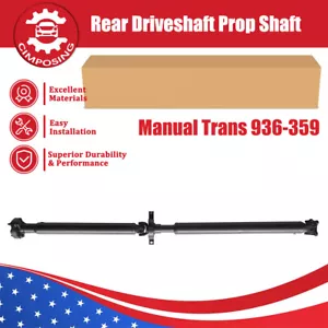 Rear Drive Shaft Prop Shaft for BMW 320i 323Ci 323i 325Ci 325i E46 Manual Trans. - Picture 1 of 13