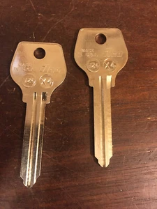 Key Blank, Ilco MZ4 X4 - Picture 1 of 2