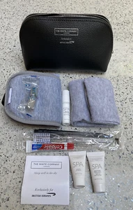 NEW BRITISH AIRWAYS Executive Class Necessaire by THE WHITE COMPANY - - Picture 1 of 6