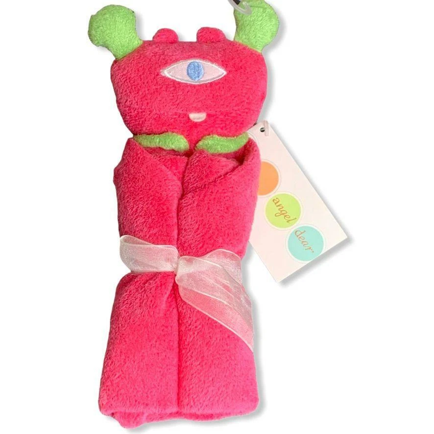 Angel Dear Hot Pink MONSTER ALIEN CYCLOPS Lovey Manta de Seguridad Bebé Juguete Nuevo Foto 1 de 1