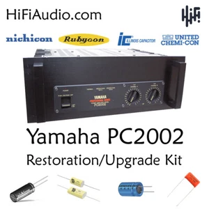 Yamaha PC2002 amp restoration recap service kit fix repair filter capacitor - Picture 1 of 6