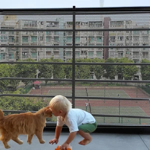 Banister Guard-15Ft X 3Ft Thick Balcony Safety Net for Kids Pet Guard Netting - Picture 1 of 1