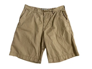 Pantalones Cortos Informales Old Navy Talla 34 Algodón Beige Frente Plano Para Hombre - Imagen 1 de 5
