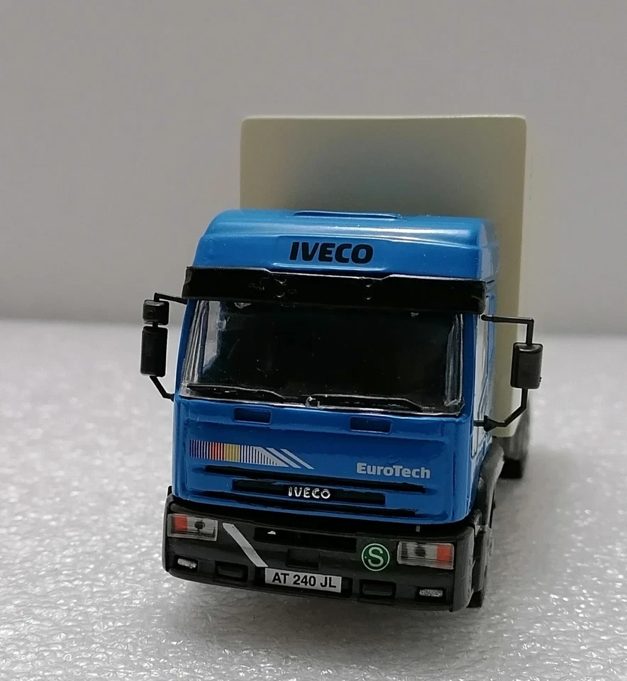 依维柯 Eurotech Van Morfeo Industry - 复古卡车 1: 43 比例模型,意大利 1990 — 第 1/4 张图片