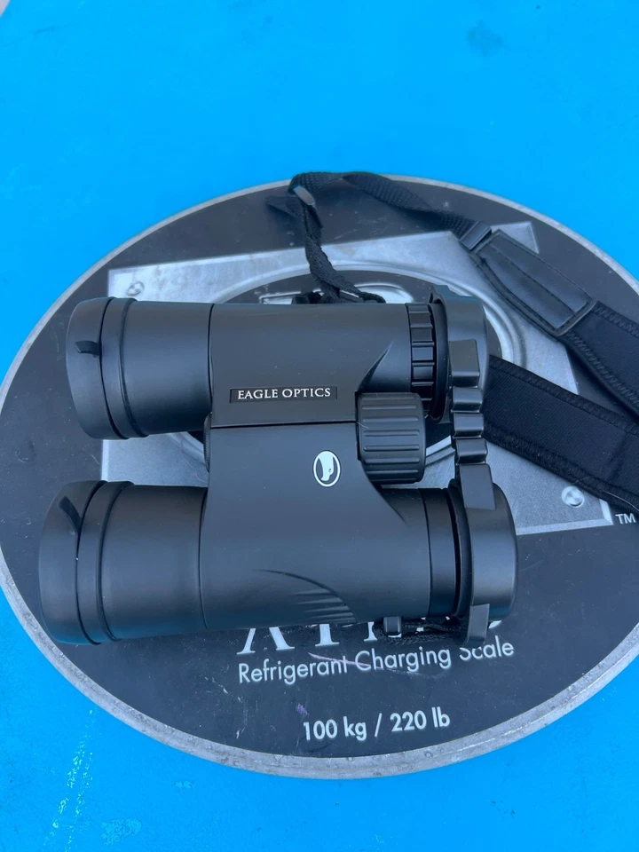 Eagle Optics Ranger 10x42 Binoculars by Vortex Black With Case & Lens Caps - Image 1 of 4