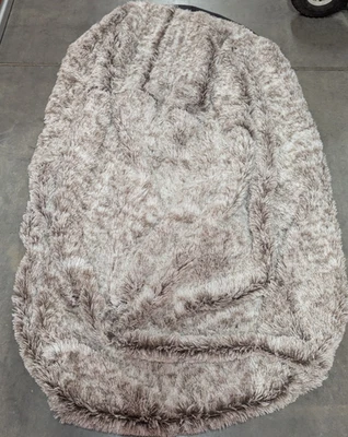 Giant ~6FT Fluffy Sofa Bean Bag Cover - Versatile Storage & Relaxation Solution - Image 1 of 4