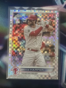 Bryce Harper 2022 Topps Chrome X-Fractor #220 Philadelphia Phillies - Picture 1 of 2