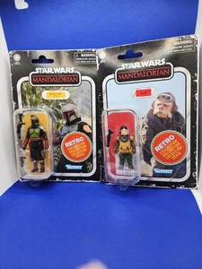 Star Wars the Mandalorian Retro Sammlung Kuiil Und Boba Fett. 3,75 MOC - Bild 1 von 2