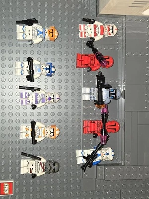 LEGO Star Wars "BRAND NEW" Lot Of 10/212th,Paz,187th,501st,troopers,332nd,Nigh - Image 1 of 4