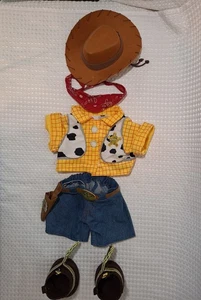 Build A Bear Disney Toy Story Woody Cowboy Kleidung Outfit Kostüm Set BABW - Bild 1 von 18