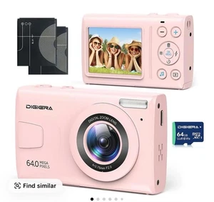 New sealed Digiera UHD 4K Digital Camera, dealsforyoudays 64 Megapixels, Autofoc - Picture 1 of 3