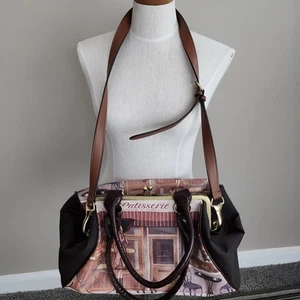 Handbag Nicole Lee Patisserie kiss lock large bag (not original shoulder strap) - Picture 1 of 8