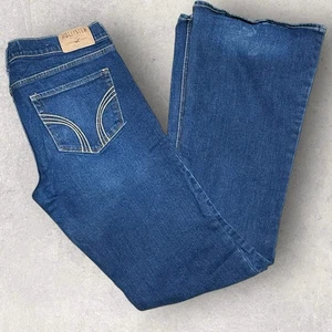 Hollister Damen So Cal Stretch Schlag blau Jeans Gr. 9L 29x35 lange Schrittlänge - Bild 1 von 8