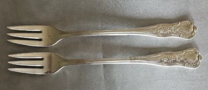 INTERNATIONAL SILVER  Silver Plate SEAFOOD CAVIAR COCKTAIL FORK  KINGS PATTERN - Picture 1 of 5