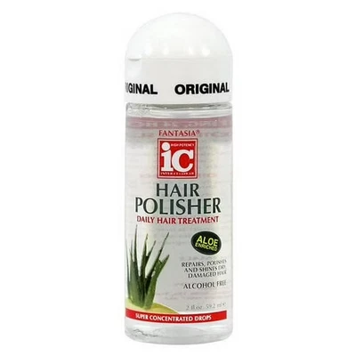 Fantasia IC Hair Polisher Daily Hair Aloe Treatment 2 oz Travel Size US Seller - Image 1 of 3