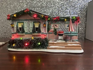 Abt. 56 Das Original Schneedorf Lot 57, Weihnachtshof funktioniert super. No Box - Bild 1 von 5