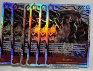 1X Shanks ST23-002 SR ONE PIECE Tcg Card Game NM RED - Picture 1 of 2