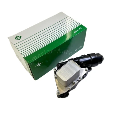 ALUMINUM OIL COOLER FILTER HOUSING FOR MINI COOPER BMW I8 2014–2020 11428585235 - Image 1 of 4