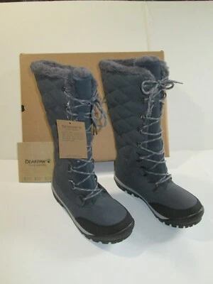 BEARPAW Women's Isabella Waterproof Winter Boot Charcoal Gray SZ 10 NEW in BOX - Image 1 of 4