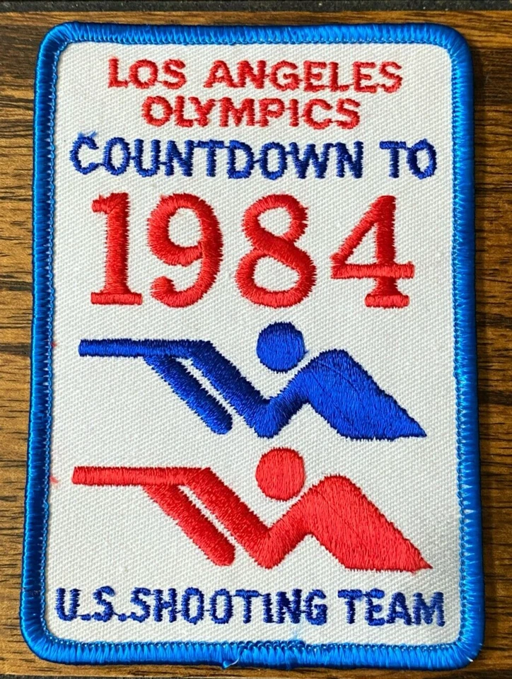Juegos Olímpicos de Verano XXIII de Los Ángeles 1984 EE. UU. Parche equipo de tiro Foto 1 de 1