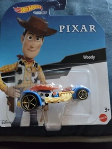 Hot Wheels - Pixar - WOODY Character Car Version 2022 Toy Story Scale 1:64 NEW - Picture 1 of 1