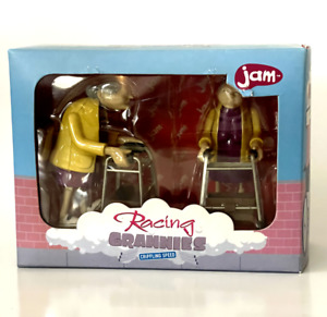 Jam Racing Grannies Crippling Speed Wind Up Walkers Toy Old Lady Gag Gift