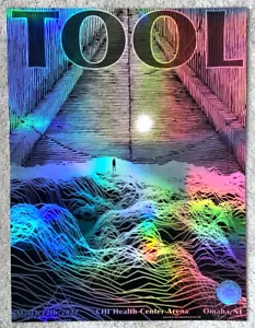 Tool Band Concert Poster Omaha Tour March 12 2022 /700 Tim Maxwell Nate Hill - Picture 1 of 2