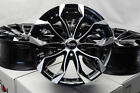 Kudo Racing Intimidate 18x8 5x112 +32mm Black w/Machined Face Wheels Rims (4) Chrysler Crossfire