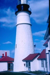 11 vintage 35mm slides 1966 driving to Portland Maine lighthouse - Picture 1 of 11