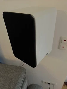 Regallautsprecher Numan Octavox 702 MKII Weiß 2 Stück mit Wandhalterung 100W Max - Bild 1 von 5