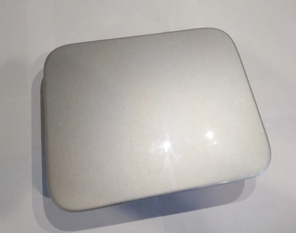 Nissan Versa 2012-2019 puerta de llenado de combustible K23 tapa plateada OEM Foto 1 de 3