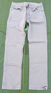 PANTALONE JEANS UOMO 30X32 BANANA REPUBLIC TRAVELER SLIM FIT VITA MEDIA GRIGIO CHIARO NUOVO SENZA ETICHETTE - Foto 1 di 13