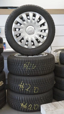 1 Satz Bridgestone Blizzak Lm 001 205/55/R16 91H für Skoda Yeti und Superb II - Bild 1 von 4