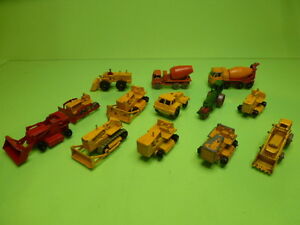 LOT of 13 VEHICLES - EARTH MOVING EQUIPMENT -  CONCRETE MIXER - NICE CONDITION 