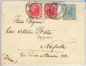 46233 - AUSTRIA Croatia - POSTAL HISTORY - COVER from SPLIT to NAPOLI Italy - Picture 1 of 1
