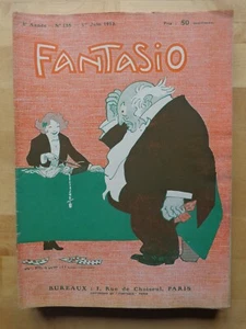 Revue FANTASIO N° 165 - 1913 Revue humouristique - Picture 1 of 1