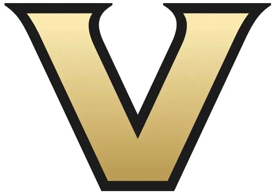 Vanderbilt Commodores Logo - Die Cut Laminated Vinyl Sticker/Decal