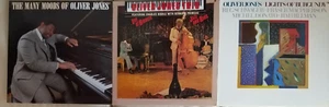 OLIVER JONES 3 LP Lot Many Moods Lights of Burgundy Live At Biddles Jazz Piano - Bild 1 von 7