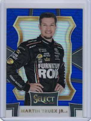 2017 Select Martin Truex Jr Card No. 33 Blue Prizm #089/199 - Image 1 of 2