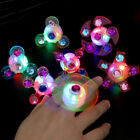 1PC Kid's Glow Watch LED Light Up  Spinner Toys Rotary Gyro Watch _cu