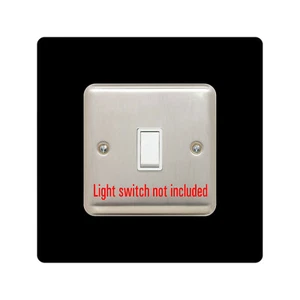 Lichtschalter Surround, klare hygienische Acryl Fingerplatte Abdeckung & KOSTENLOSER UK-Versand  - Bild 1 von 97