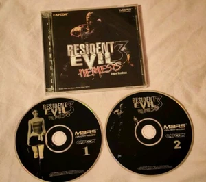 Resident Evil 3 Nemesis Original Soundtrack OST CD Very Rare Capcom - Foto 1 di 6