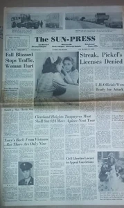 Giornale Cleveland 1968 - Foto 1 di 10