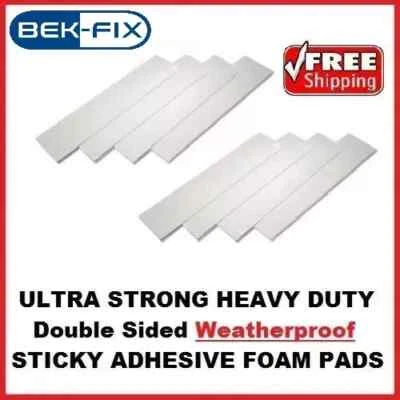 BEK-FIX Heavy Duty Double Sided Foam Adhesive Sticky Fixing Pads Indoor Outdoor DIY x 8