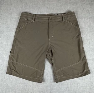 Kuhl Shorts Mens 40 Gray Lightweight Outdoors Hiking Cargo Pockets 12" - Picture 1 of 10