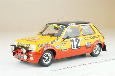Spark 1/43 Renault 5 Alpine Gr.2 #12 1978 WRC Rally Monte Carlo 3rd Place Fréque - Image 1 of 2